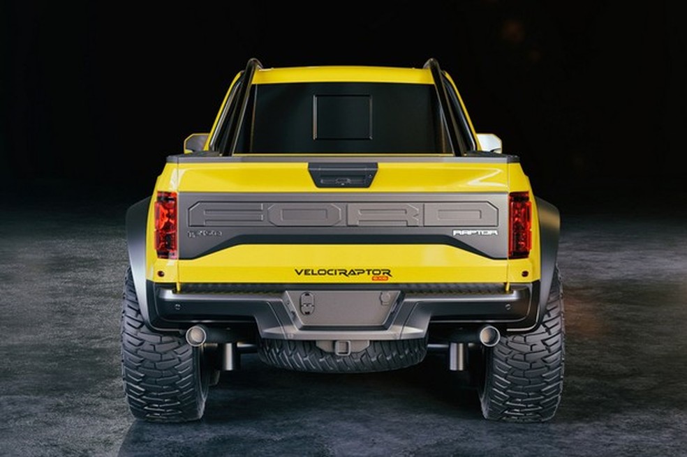 Hennessey VelociRaptor 6x6 (Foto: Divulgação) — Foto: Auto Esporte