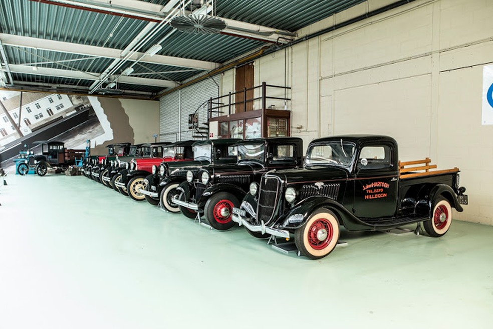 Coleção de carros Ford vendida em leilão — Foto: Divulgação