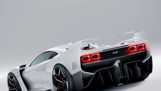 Designer da Lamborghini recria o modelo F40 da grande rival Ferrari