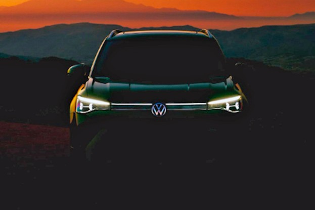 Teaser do Volkswagen Taos 2025