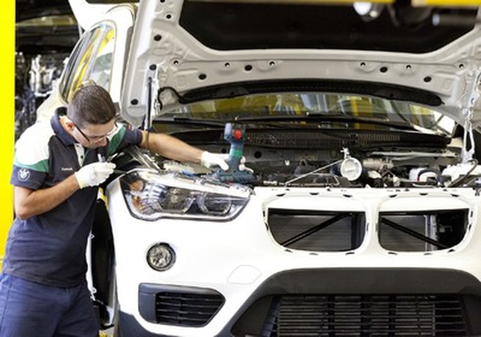 BMW X1 fabricado no Brasil (Foto: Divulgação) — Foto: Auto Esporte