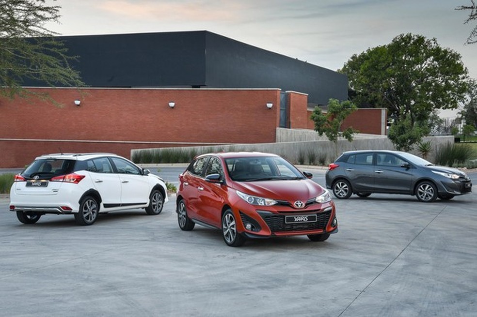 Toyota Yaris tailandês tem o estilo do nacional (Foto: Divulgação) — Foto: Auto Esporte