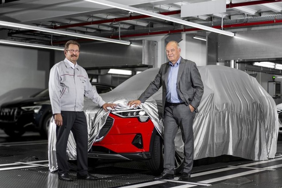 E-Tron é o primeiro SUV elétrico da Audi (Foto: Divulgação) — Foto: Auto Esporte