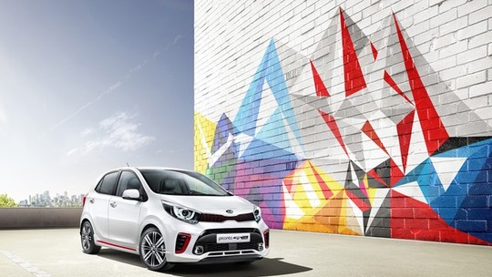 Novo Kia Picanto tem as primeiras fotos divulgadas