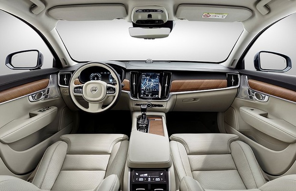 Novo Volvo S90 (Foto: Divulgação) — Foto: Auto Esporte