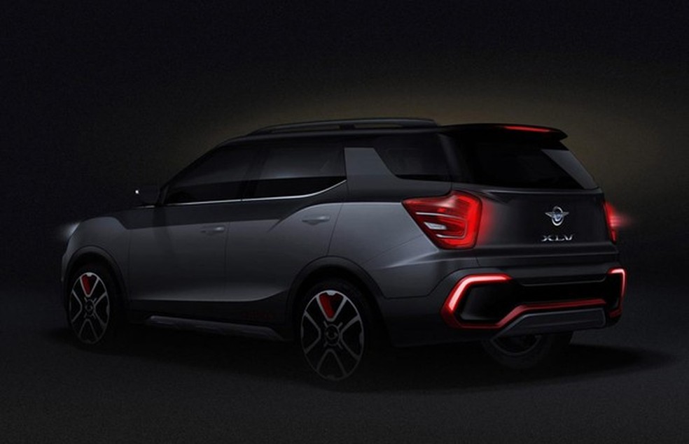 SsangYong conceito XLV Air (Foto: Divulgação) — Foto: Auto Esporte