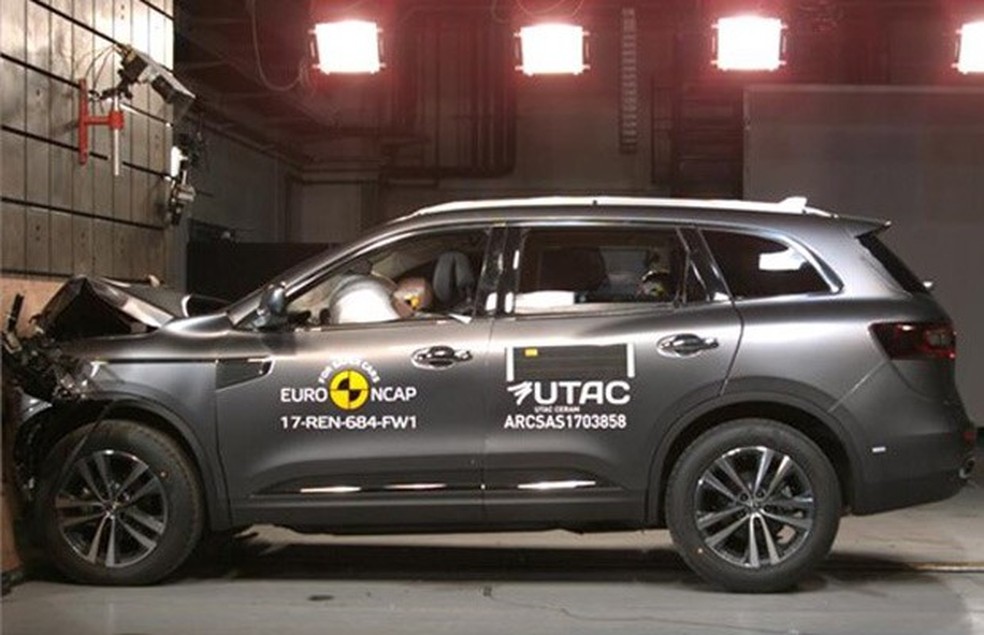 Renault Koleos também foi bem avaliado pelo Euro NCAP (Foto: Divulgação) — Foto: Auto Esporte