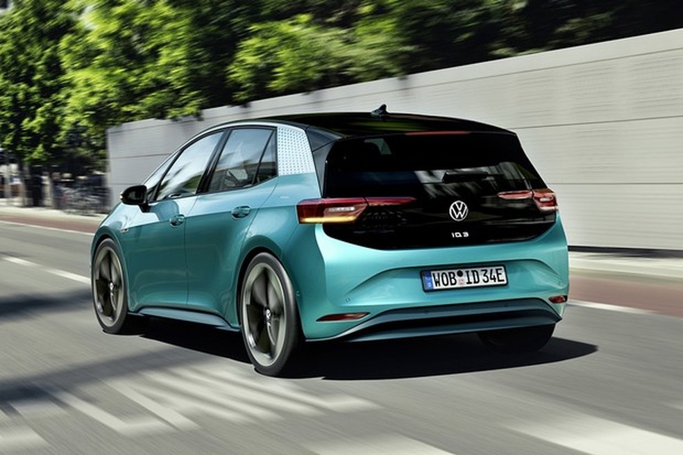 Volkswagen lança o ID.3, primogênito da sua família de carros 100% elétricos (Foto: Divulgação) — Foto: Auto Esporte