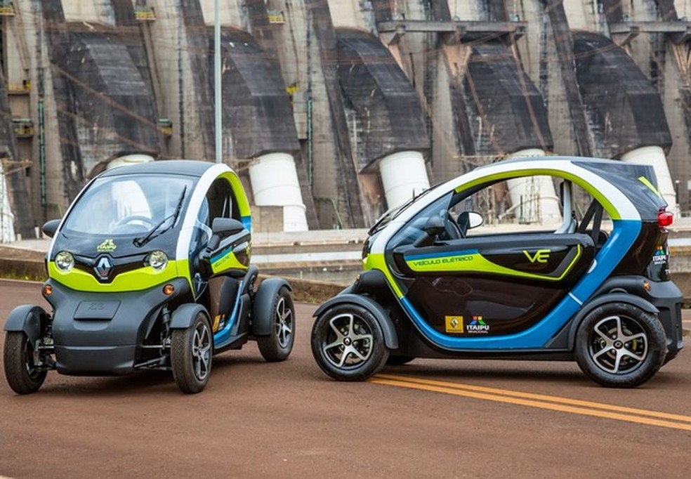 Renault Twizy começou a ser montado em Itaipu, em Foz do Iguaçu, Paraná (Foto: Divulgação) — Foto: Auto Esporte