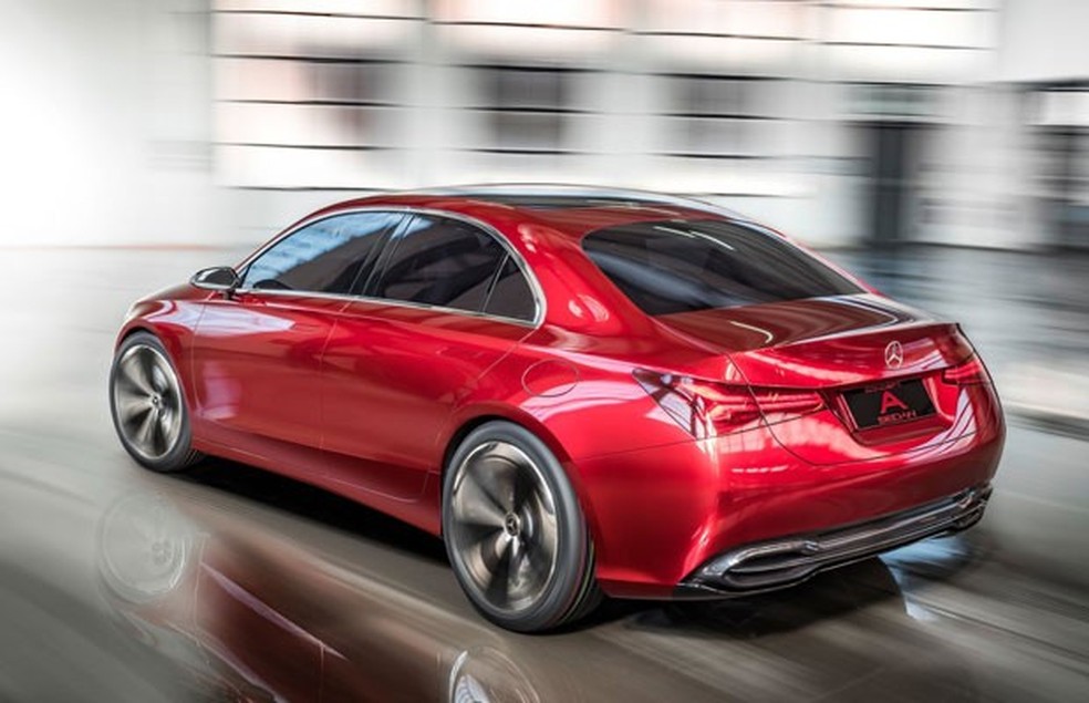 Mercedes Sedan A Concept (Foto: Divulgação) — Foto: Auto Esporte
