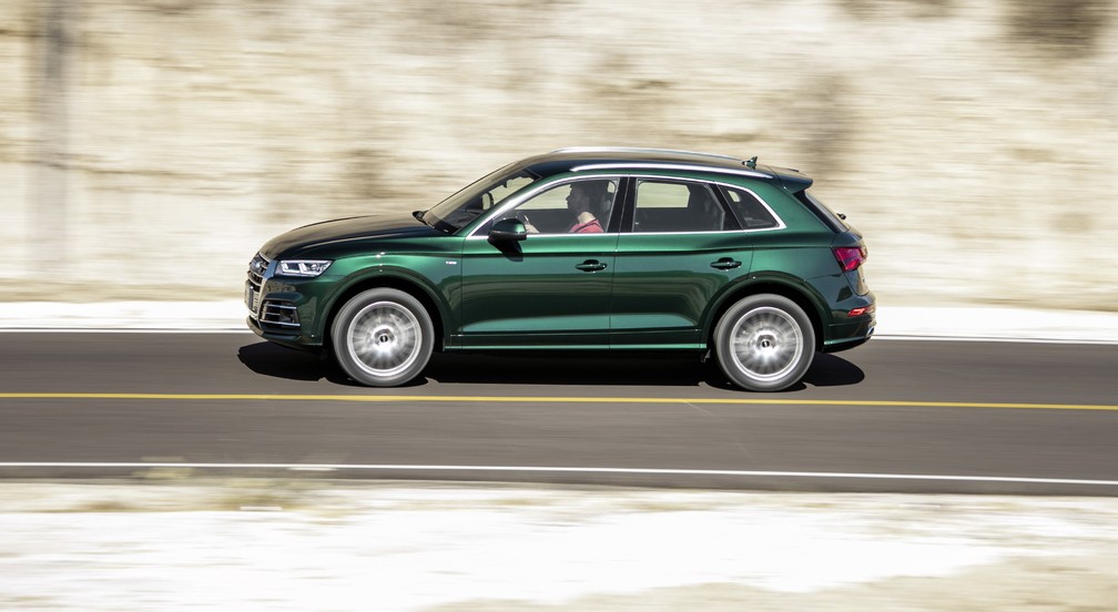 Audi Q5 (a cor verde não está disponível no Brasil) — Foto: Divulgação