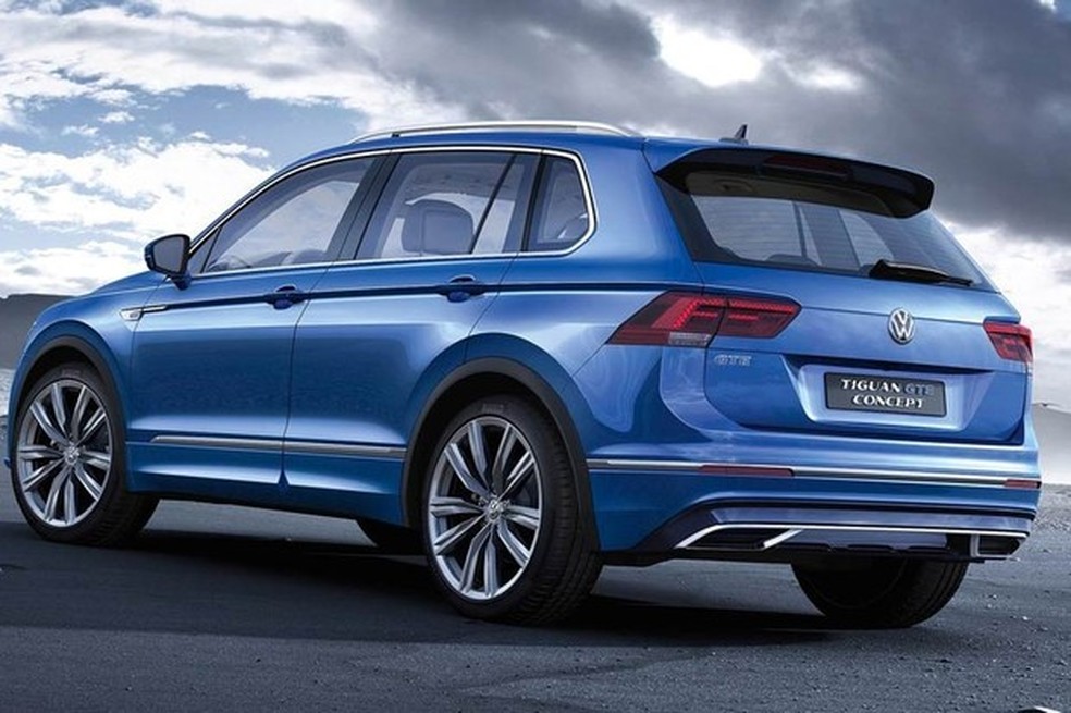 VW Tiguan GTE Concept (Foto: Divulgação) — Foto: Auto Esporte