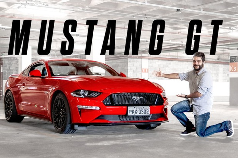 Vídeo: Ford Mustang GT (Foto: Marcos Camargo / Auto News Brasil) — Foto: Auto Esporte