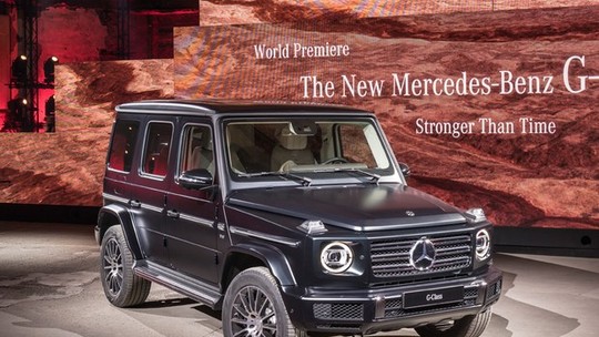 Novo Mercedes Classe G: antiquado por fora, hi-tech por dentro