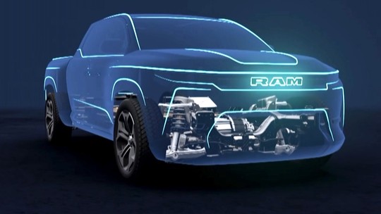 RAM confirma inédita picape elétrica para o Brasil