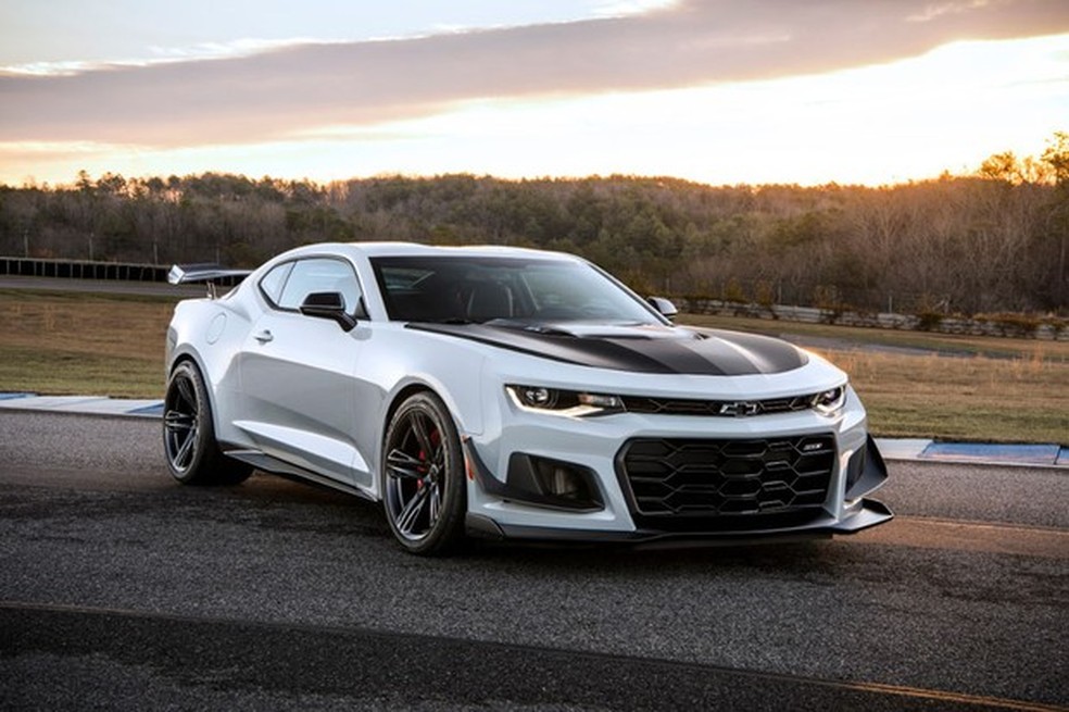 Chevrolet Camaro ZL1 foi estuda para o Brasil, mas importação foi descartada (Foto: Divulgação) — Foto: Auto Esporte