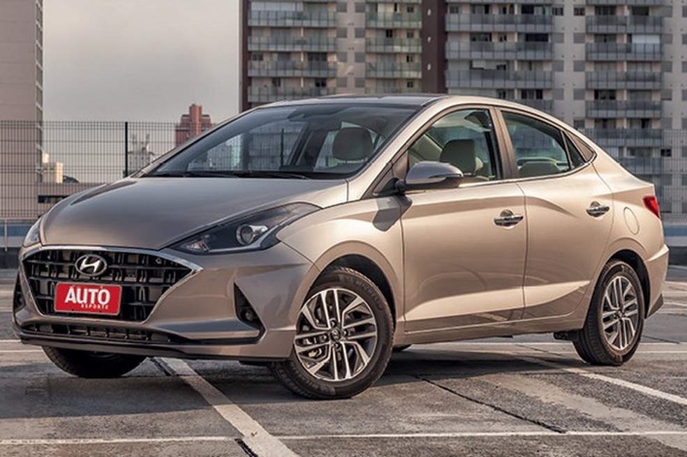 Hyundai HB20S é um dos recém-lançados (Foto: Leo Sposito) — Foto: Auto Esporte