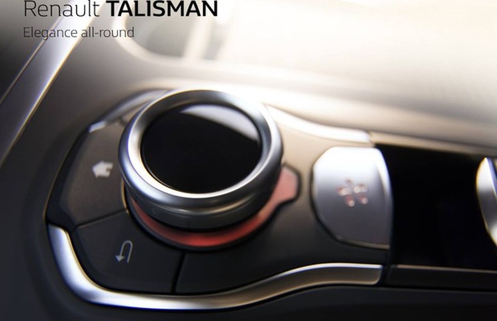 Teaser do Renault Talisman (Foto: Divulgação) — Foto: Auto Esporte