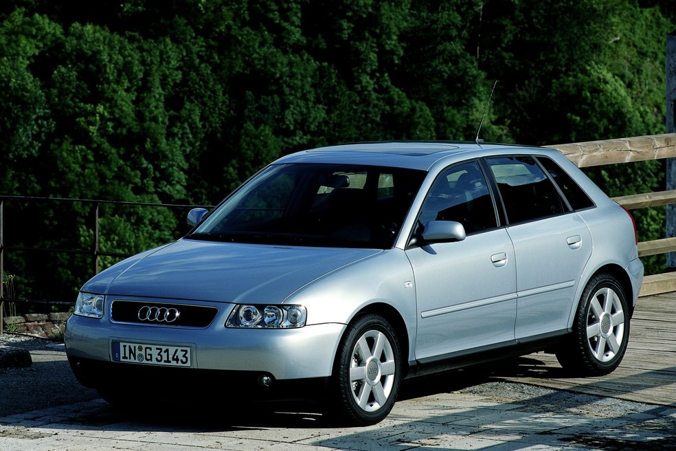 Audi A3 tem unidades 2002 disponíveis por menos de R$ 20 mil — Foto: Divulgação/Audi