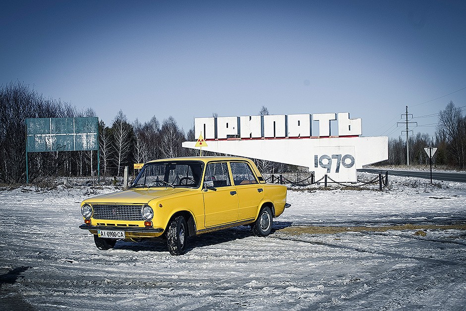 Lada 200 S foi o carro da aventura nas ruas abandonadas de Chernobyl