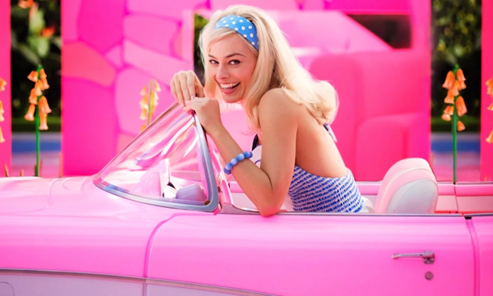 Os carros da Barbie são sempre cor de rosa  — Foto: Divulgação 