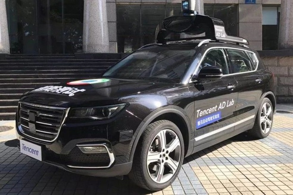 Empresa chinesa é autorizada a testar seus carros autônomos nas rodovias do país (Foto: Reprodução) — Foto: Auto Esporte