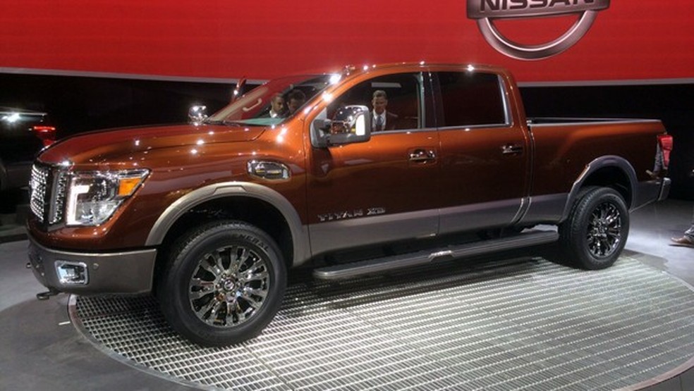 Nissan Titan 2016 (Foto: Guilherme Muniz/ Auto News Brasil) — Foto: Auto Esporte