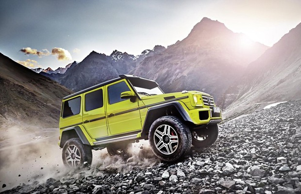 Mercedes-Benz Classe G (Foto: Divulgação) — Foto: Auto Esporte