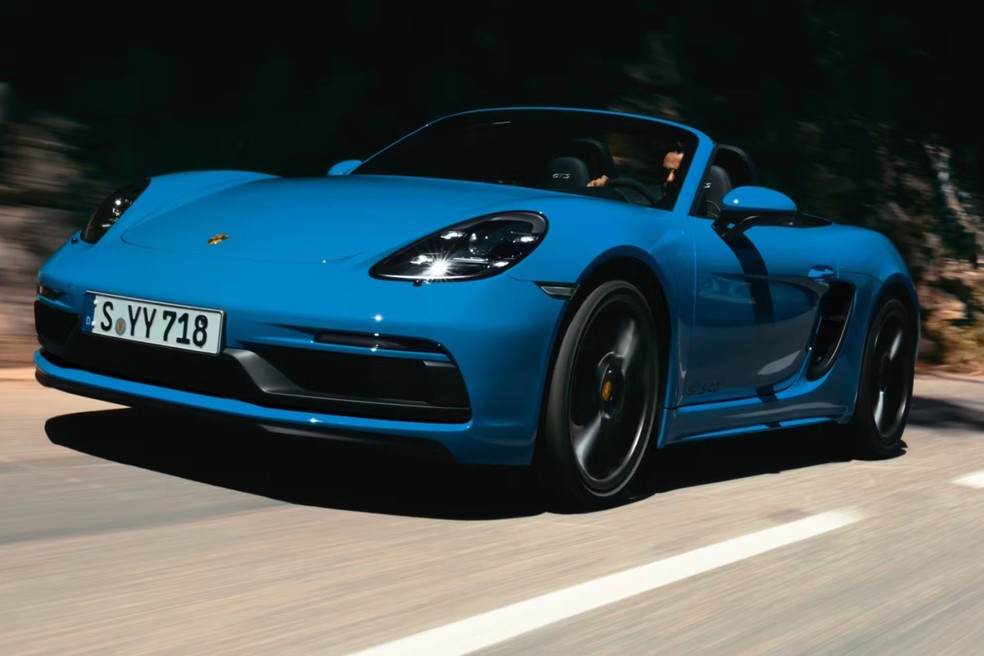 Porsche 718 Boxter aparece na 8ª posição com apólice cerca de R$ 1 mil mais cara para mulheres — Foto: Divulgação