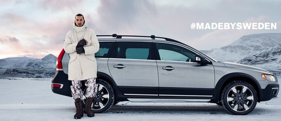 Confira o primeiro comercial de Ibrahimovic para a Volvo (Foto: Divulgação) — Foto: Auto Esporte