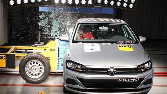 Volkswagen Polo nacional conquista nota máxima de segurança para adultos e crianças