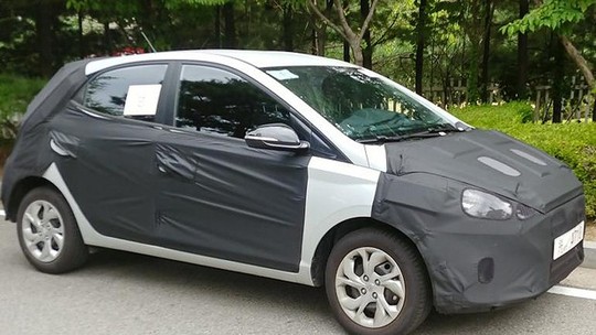 Novo Hyundai HB20 é flagrado novamente