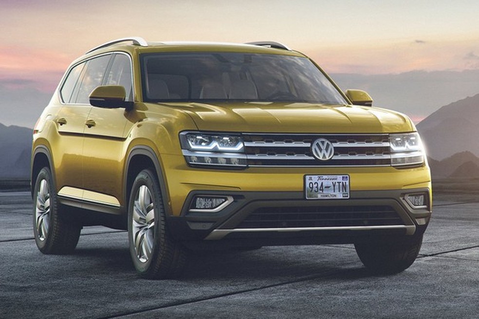 Volkswagen Atlas (Foto: Divulgação) — Foto: Auto Esporte