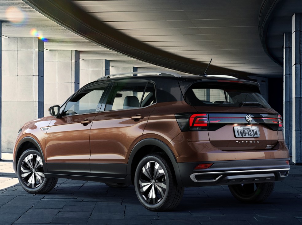 Volkswagen T-Cross — Foto: Divulgação/Volkswagen