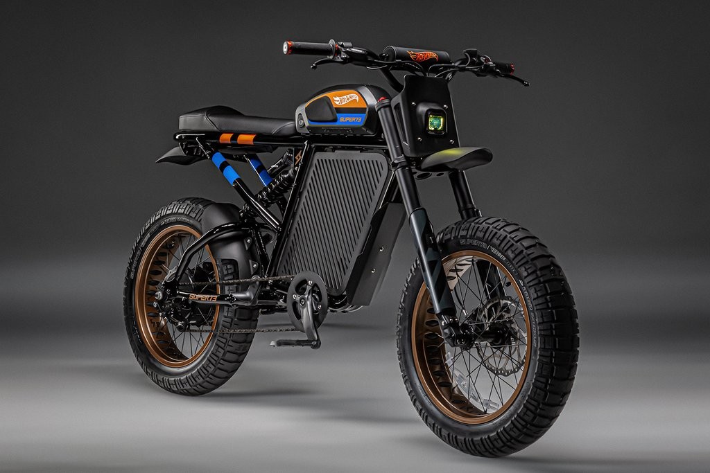 A e-bike tem 64 km de autonomia — Foto: Divulgação