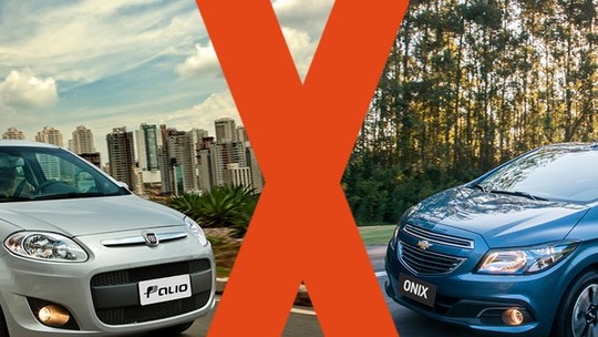 Jogo rápido: Fiat Palio 1.6 Dualogic X Chevrolet Onix 1.4 automático