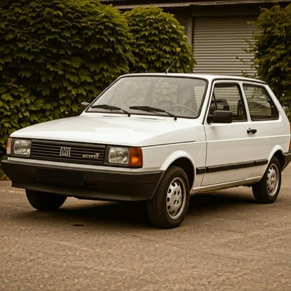 Fiat Argo 1984 criado por inteligência artificial