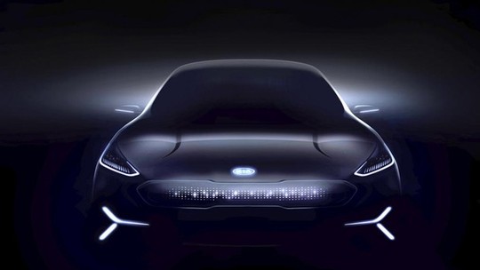 Kia revela teaser do crossover elétrico Niro EV