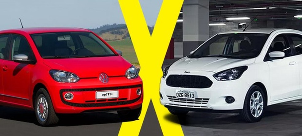 Jogo Rápido: Volkswagen up! TSI X Ford Ka (Foto: Auto News Brasil) — Foto: Auto Esporte