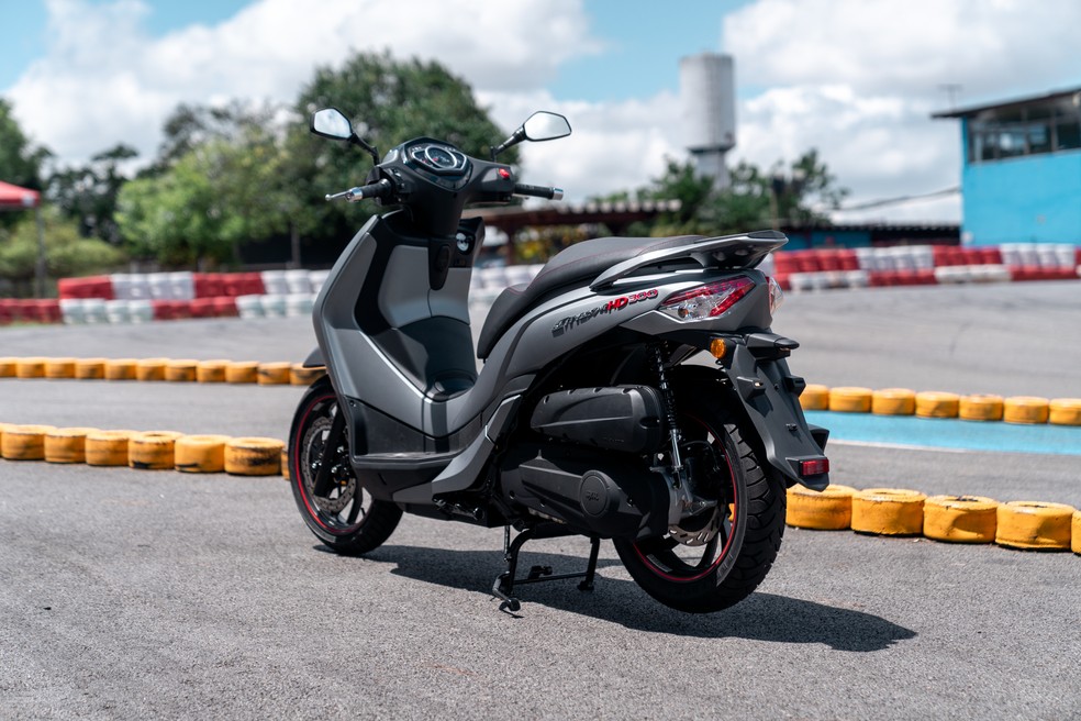 Dafra Citycom HD 300 — Foto: Marcelo Brandt/G1