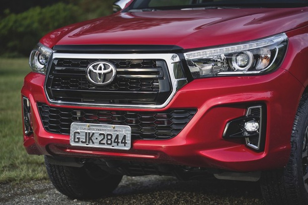 Toyota Hilux 2019 (Foto: Fábio Aro) — Foto: Auto Esporte