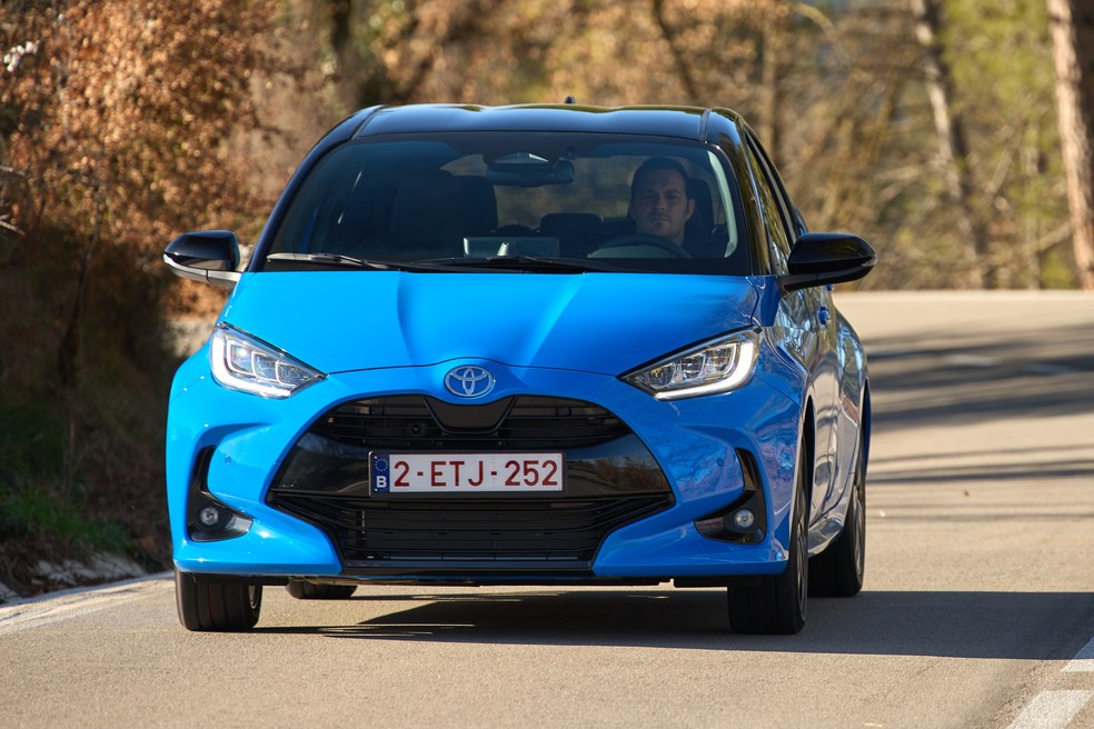 Toyota Yaris vendido atualmente na Europa — Foto: Divulgação