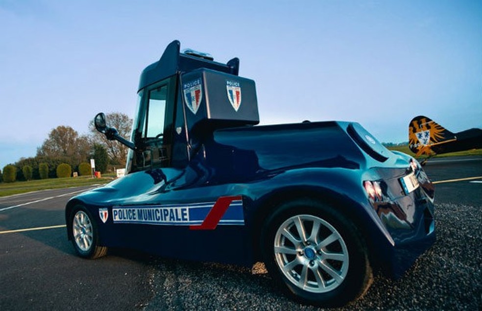 Viatura da polícia francesa Iris Viséo (Foto: Divulgação) — Foto: Auto Esporte