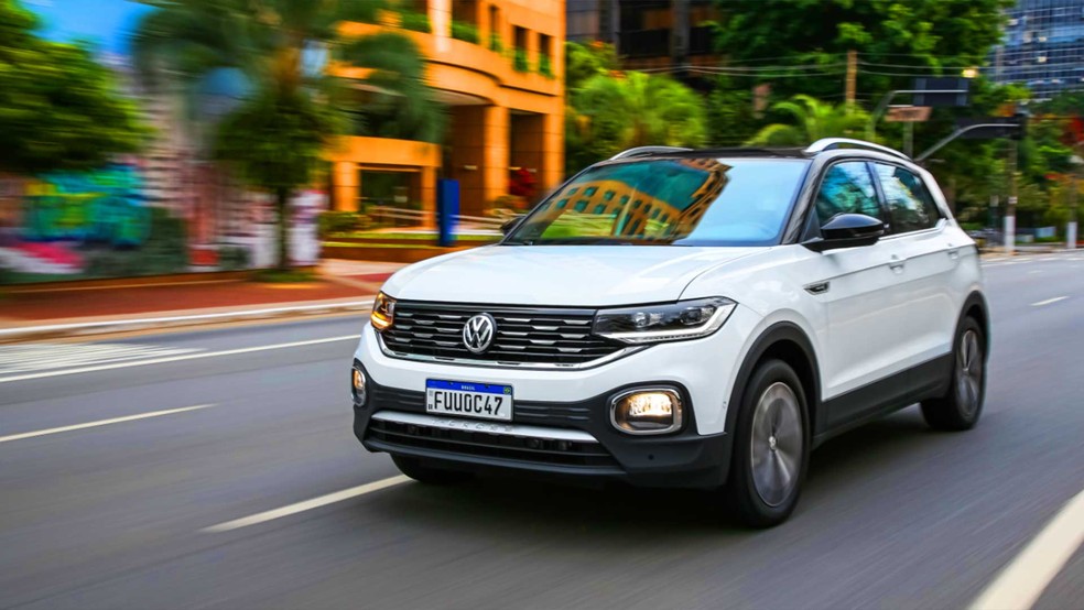 Volkswagen T-Cross Highline 250 1.4 TSI 2021 — Foto: Divulgação