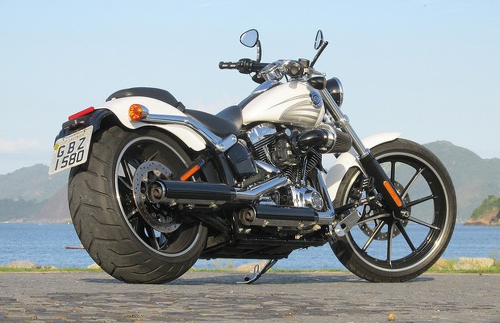 Harley Breakout (Foto: Roberto Dutra/O 3PWEB) — Foto: Auto Esporte