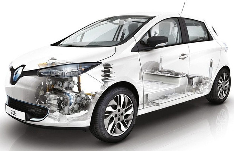 Renault Zoe (Foto: Divulgação) — Foto: Auto Esporte