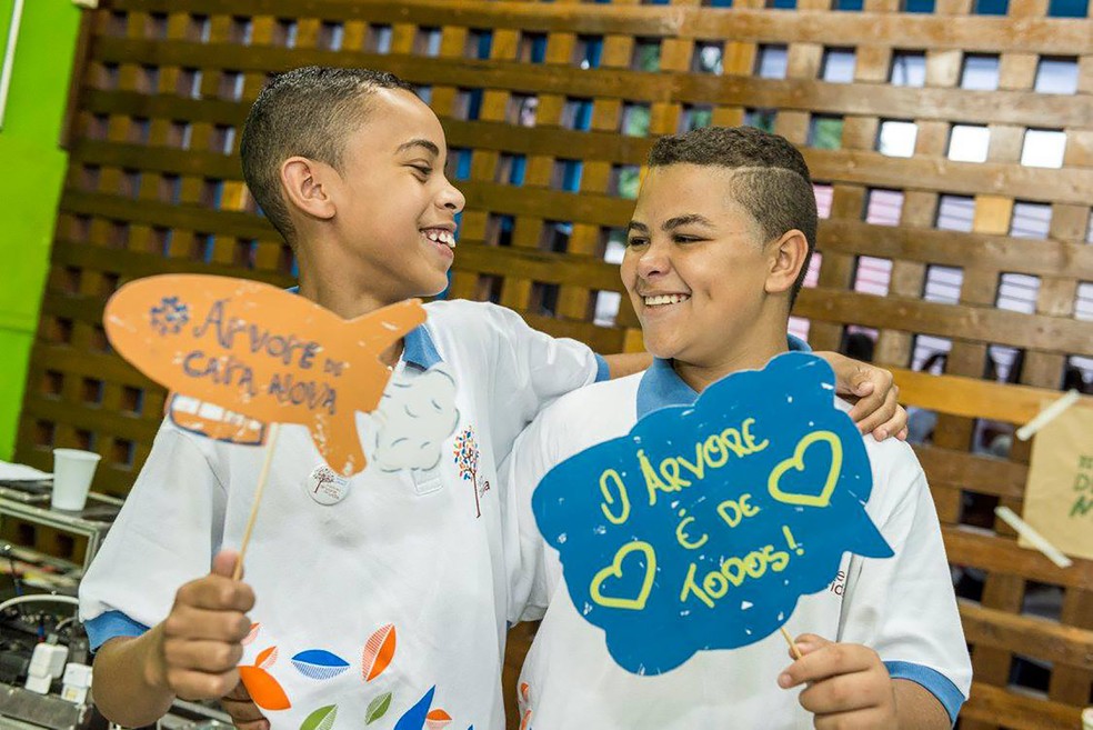 O projeto Árvore da Vida, desenvolvido pela Fiar — Foto: Divulgação