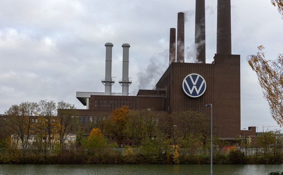 Icônica fábrica da Volkswagen em Wolfsburg, na Alemanha — Foto: Divulgação