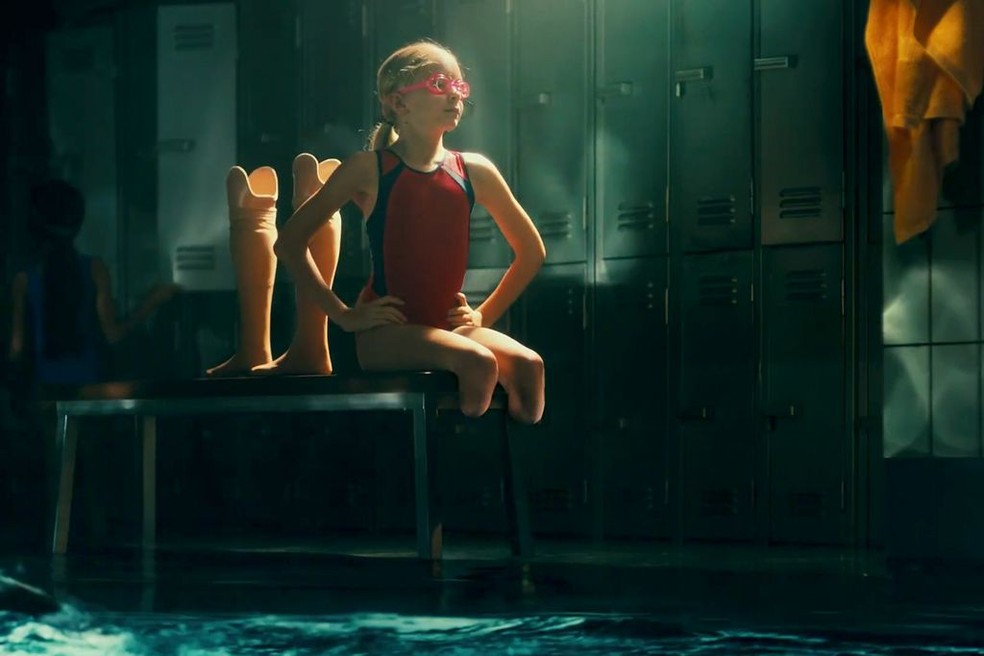 Toyota mostra a história da nadadora paralímpica Jessica Long para reforçar o patrocínio aos Jogos de Tóquio — Foto: Divulgação