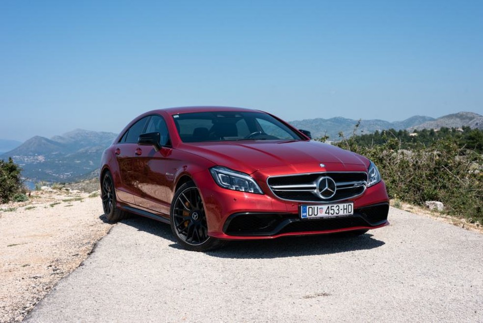 Mercedes-AMG CLS 36 como o de Adriano entrega 557 cv de potência  — Foto: Divulgação